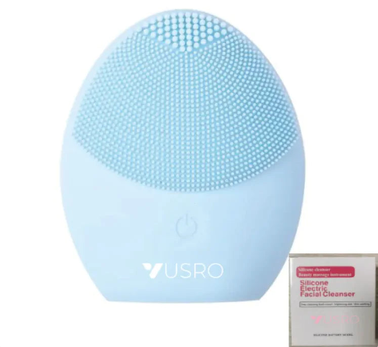 Electric Silicone Facial Cleansing Brush