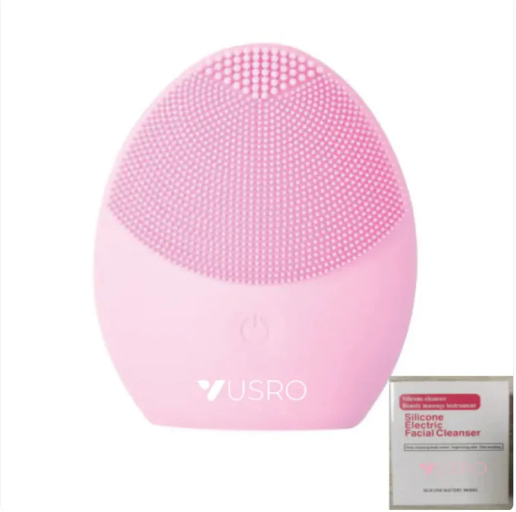 Electric Silicone Facial Cleansing Brush