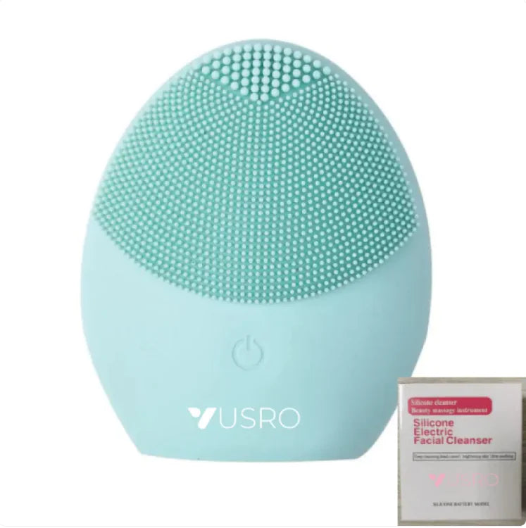 Electric Silicone Facial Cleansing Brush